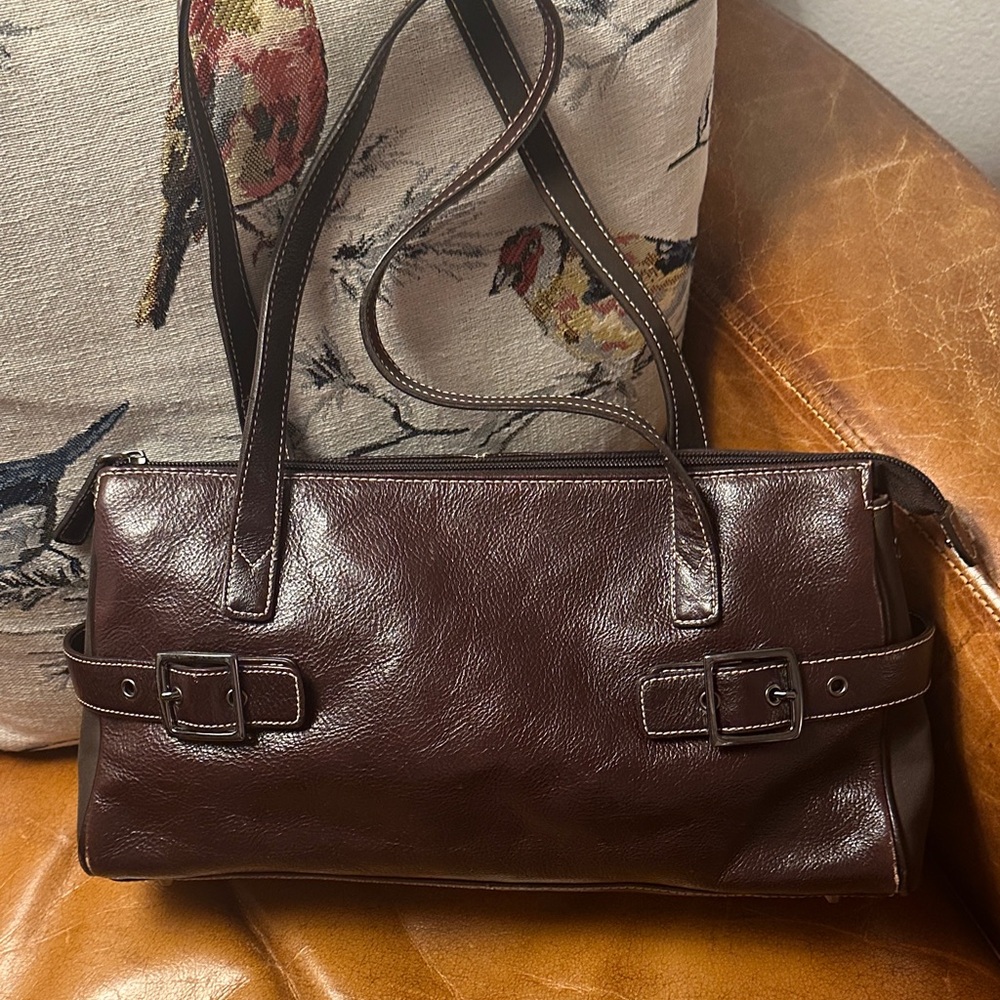 SARTO By Franco Sarto Brown Shoulder Bag